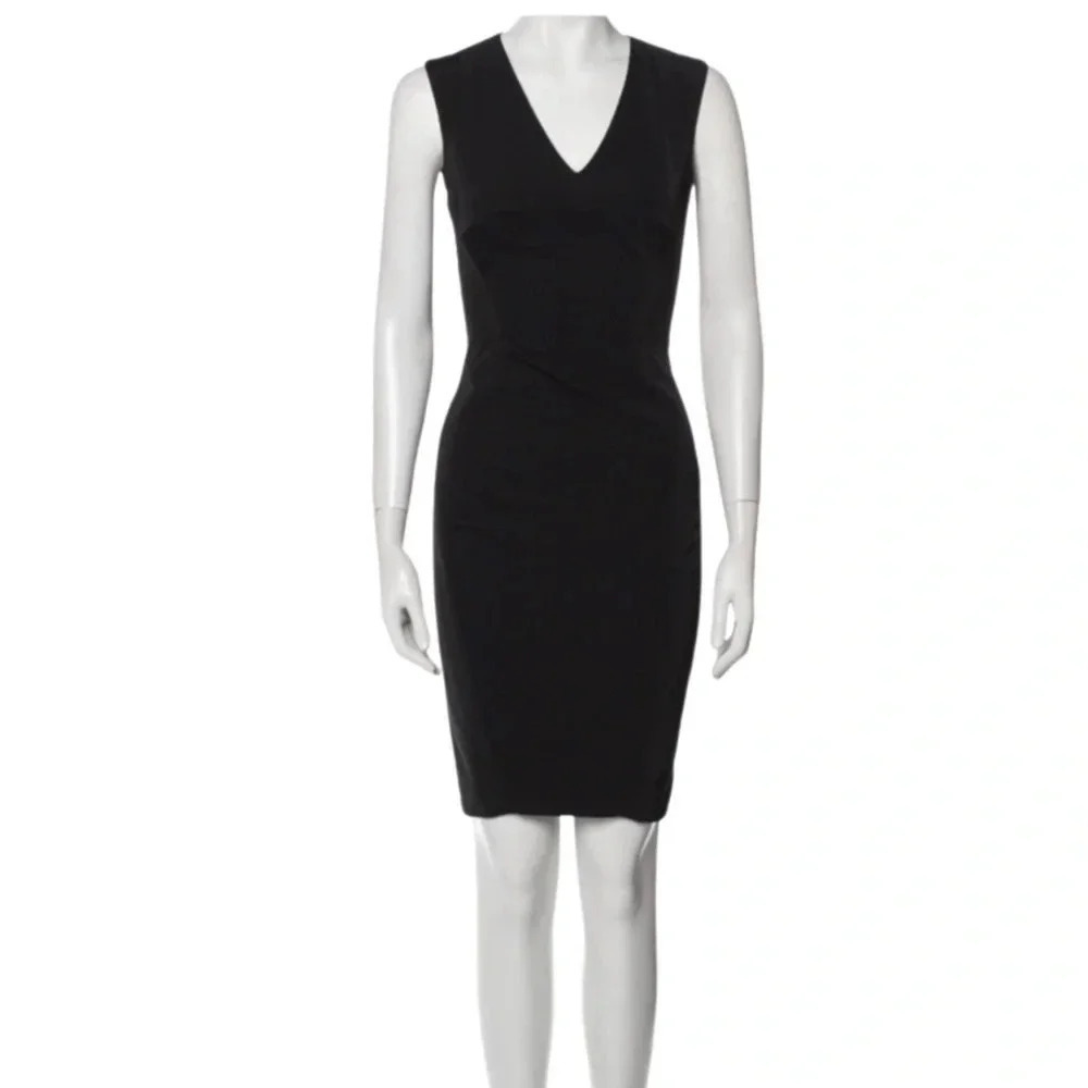 Vintage Ticci Tonetto Black Minimalist Dress